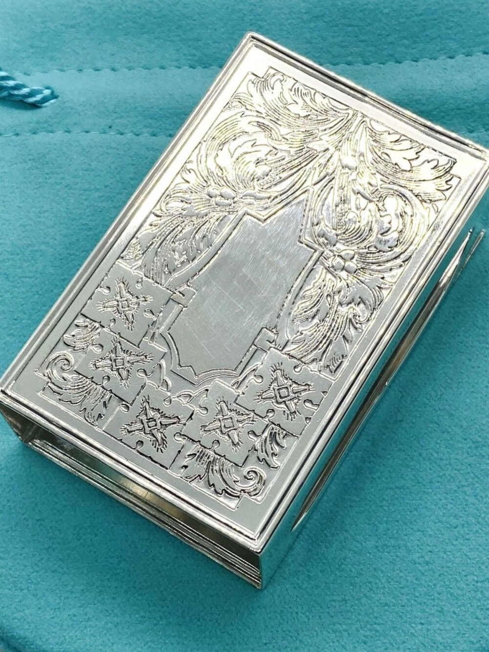 Tiffany & Co Sterling Silver 925 Match Box Antique